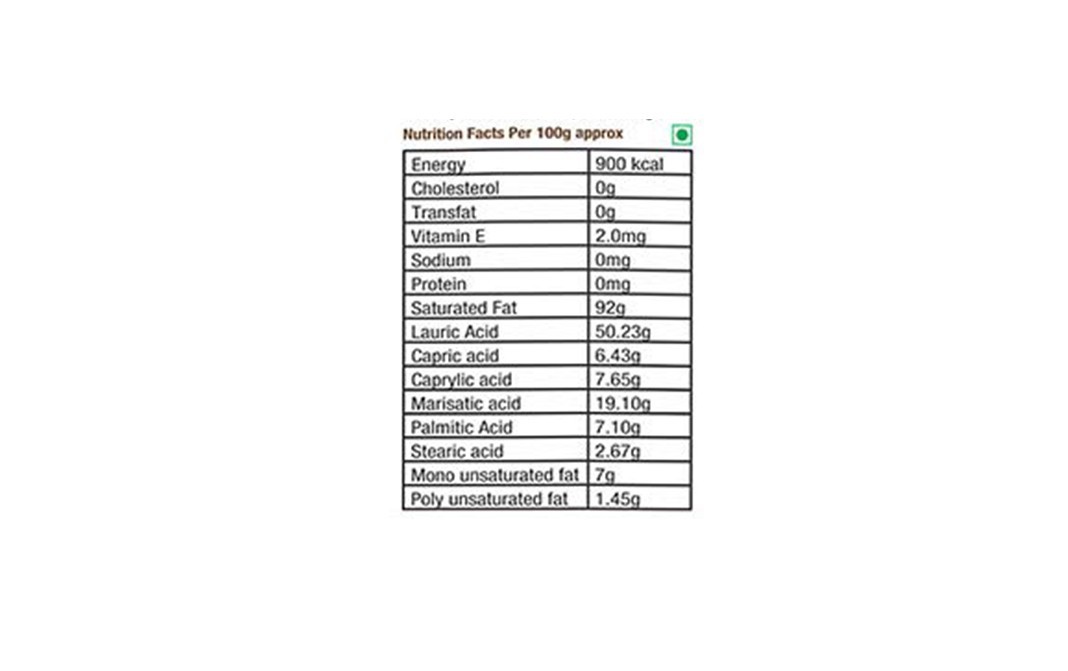 Aadis Organic Extra Virgin Coconut Oil (Cold Processed For healthy)   Plastic Bottle  350 millilitre